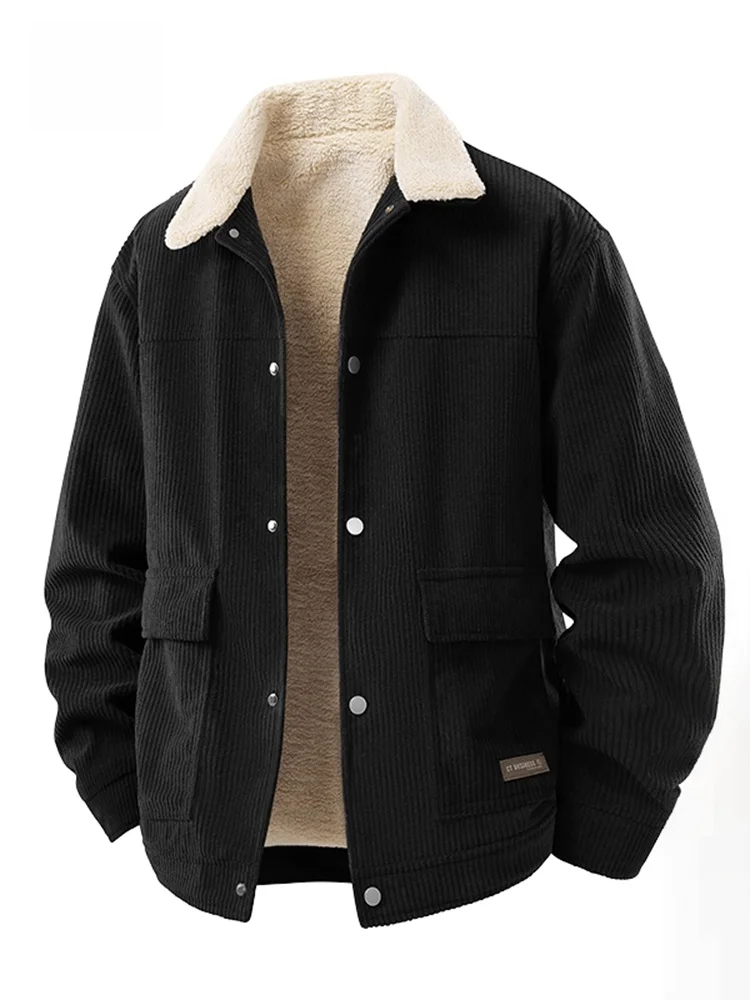 

Мужская вельветовая куртка Pierre Cardin Jaet Thi, повседневная, зимняя, с воротником-стойкой, приталенная, удлиненная