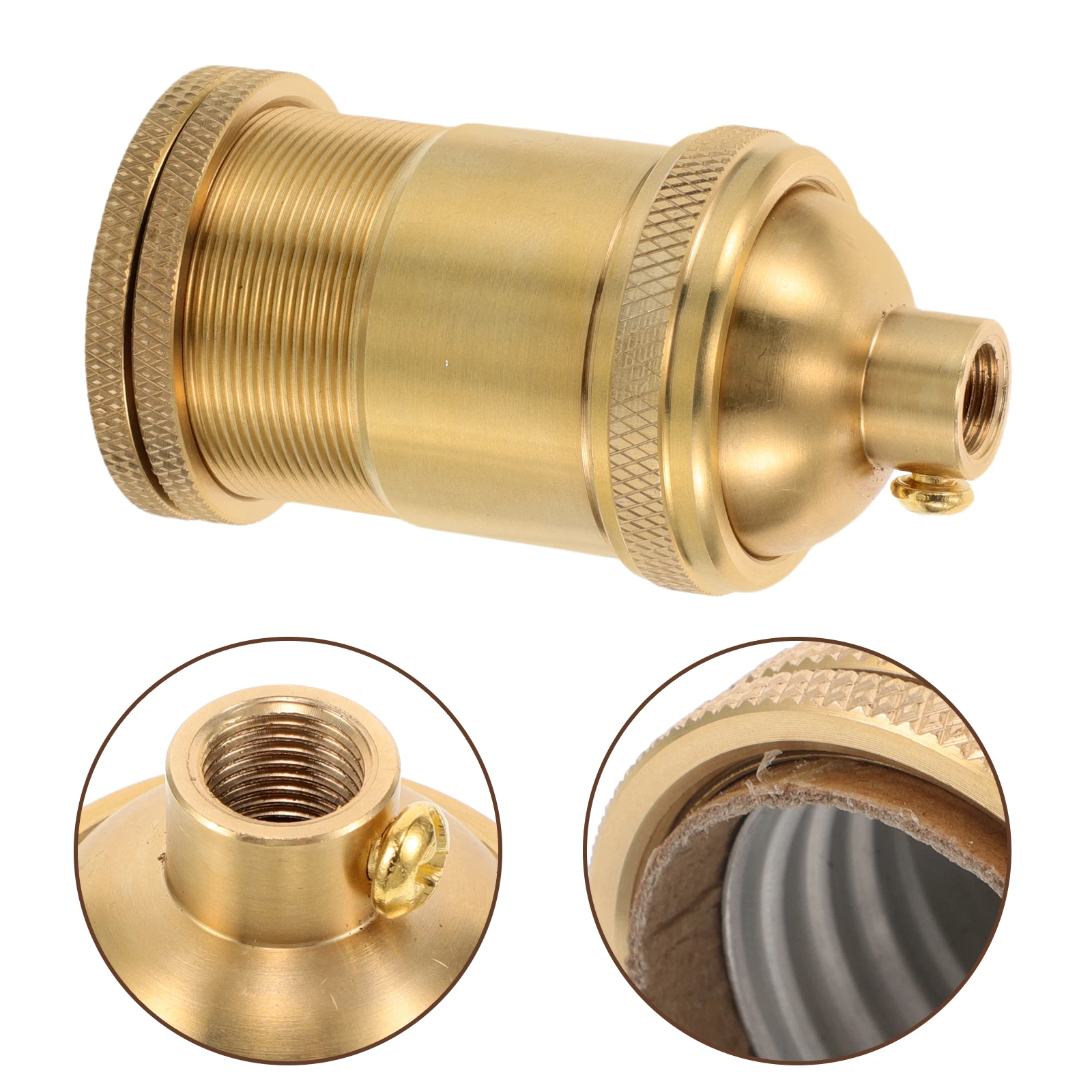 

2 PCS Lamp Holder Part E27 Pendant Light Wall Desk Base Diy Parts Making Supplies Vintage