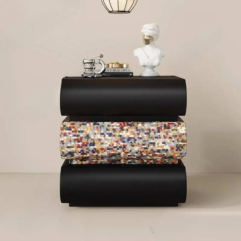 

Organizer Storage Bedroom Bedside Nightstands Drawer Nordic Minimalistic Modern Nightstands Furniture Home