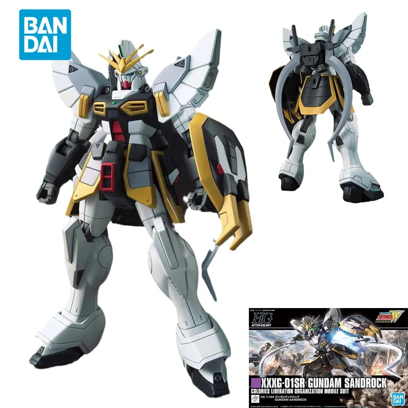 

Spot Direct Delivery Bandai Original GUNDAM Anime Model HGUC XXXG-01SR GUNDAM SANDROCK Action Figure Assembly Toys for Kids Gift