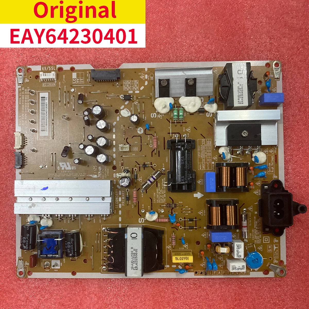 

Оригинальная плата питания телевизора EAX 66773401 (2.0) EAY 64210702 ЭЙ 64230401 ЭЙ 64210701 И предназначена для деталей телевизора 55UH7650-UA 49UH770V.