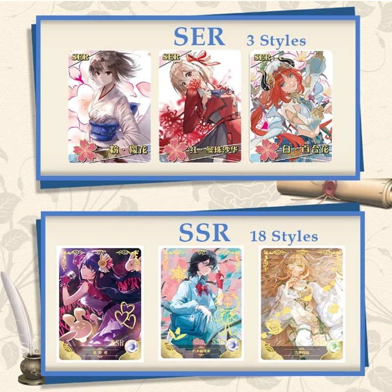 Little Frog Boutique Goddess Story 12 Bombs 1 Meter Pack Girls Card Classic Card Gift Girl Blind Box Card Card - view 4