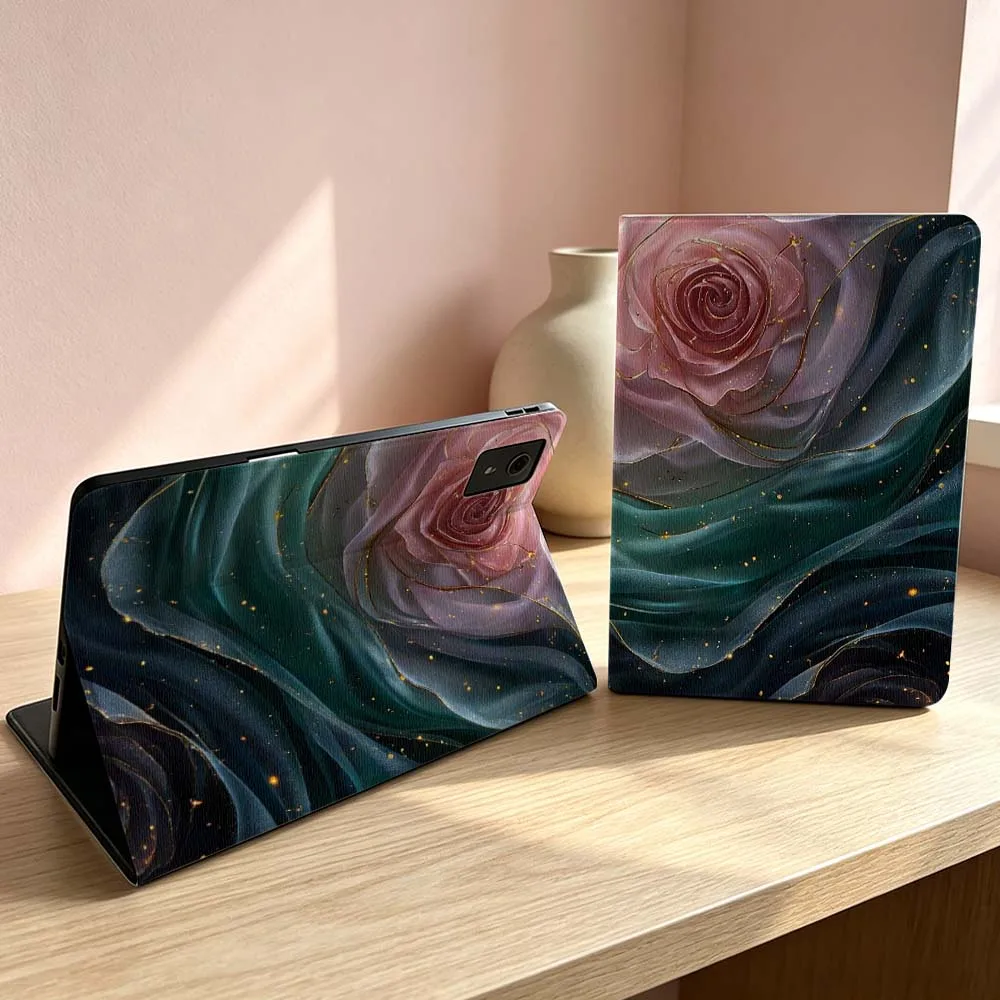 Art Pink Floral Design Soft For Lenovo Xiaoxin Lenovo Tab Pad Pro Plus K11 P12 M10 Legion Y900 Y700 Inch Tablet Case