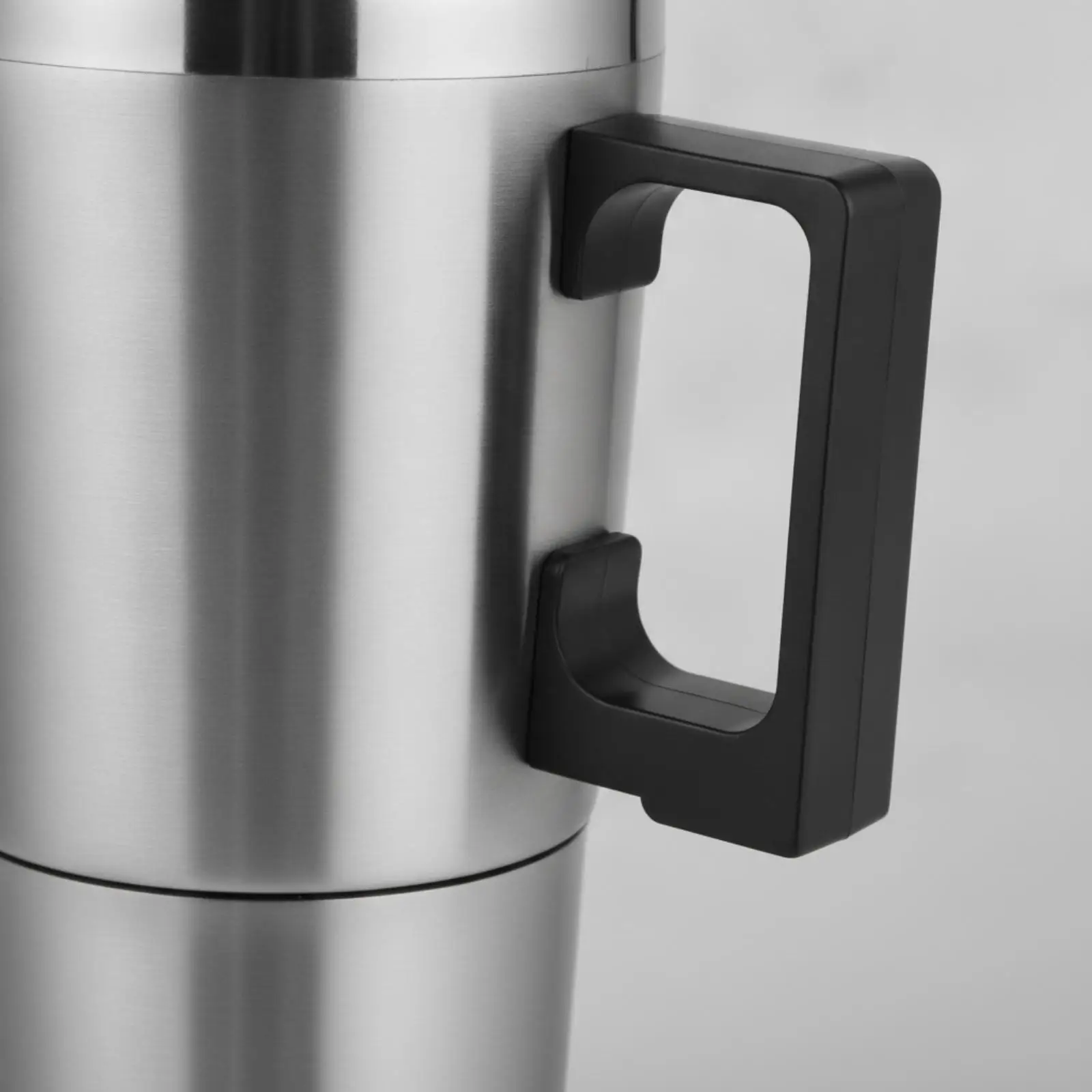 70W Car Coffee Thermal Cup Stainless Steel Electric Heating Mug Leak Proof Travel Kettle for Long Drive