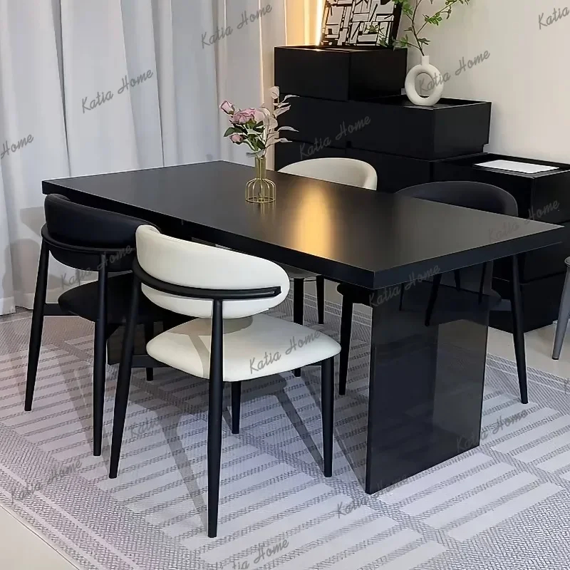 ld Luxury Kitchen Dining Table Mobile Children High Designer Modern Restaurant  Writing Muebles Living Room Furniture