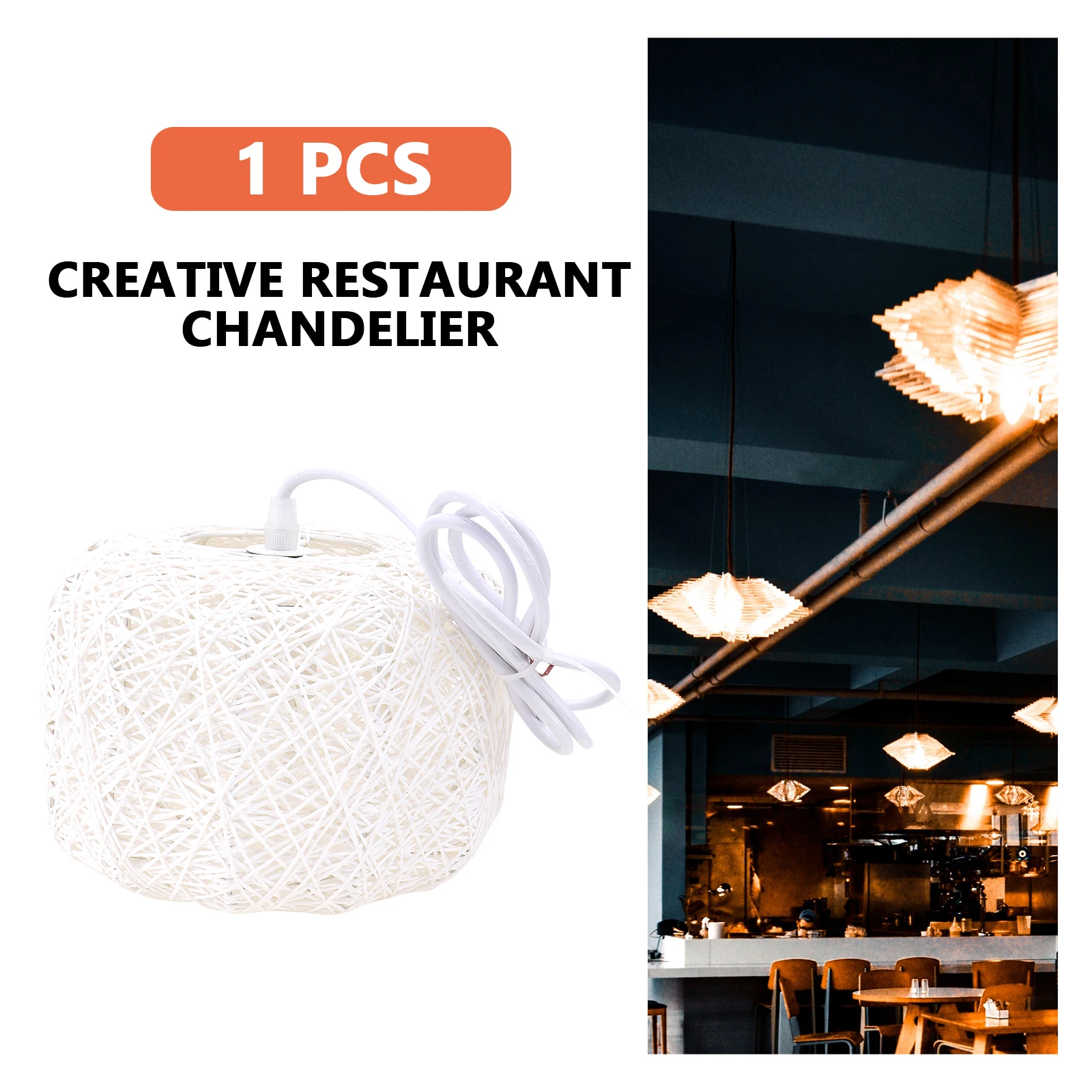 

1 set Rattan Woven Bird Nest Pendant Lamp Natural Grass Vines Material Living Room Bedroom Farmhouse Decor Hanging Light Ceiling