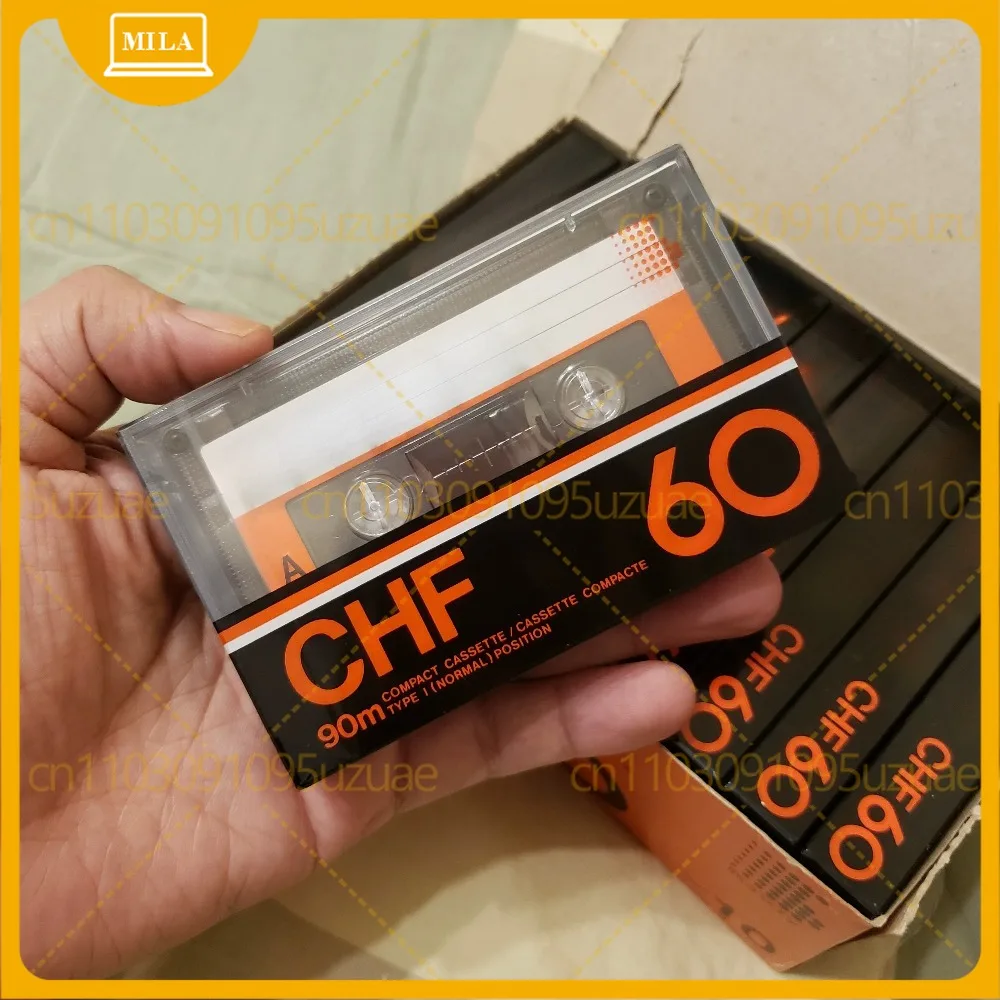 For Sony 78 First Edition CHF 60 Minutes 1 Class I Blank Tape, New Unopened Classic Recording Cassette Tape