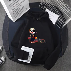 Mini F1 Hoodie Hot Game Graphic Sweatshirts Kpop Clothes Hip Pop Streetwear Women Y2K Sudaderas Moletom Oversized Hoodies Men