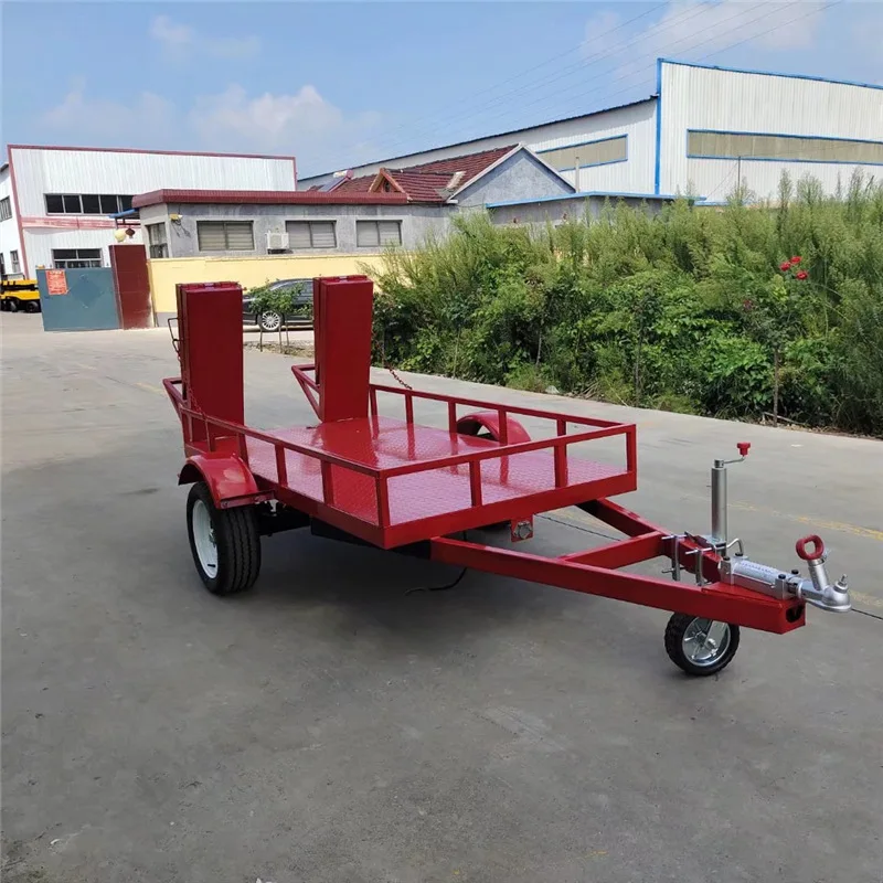 1 ton single-axis robot transporter Vehicle transporter 2500 * 1500 logistics trailer