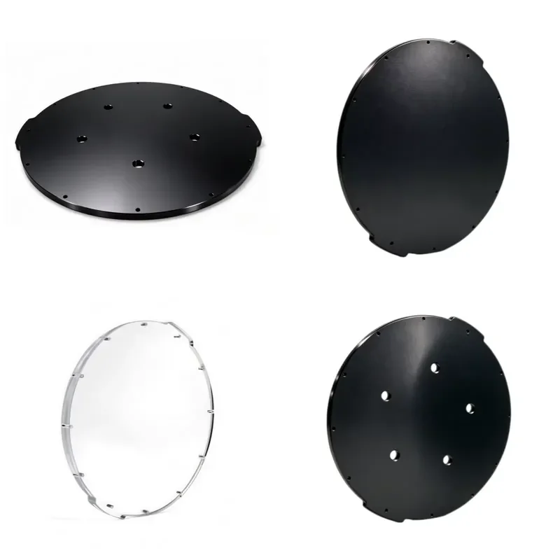 Custom CNC Billet Aluminum Pressure Vessel End Cap, Waterproof End Cover for Underwater Remotely Operated Vehicle