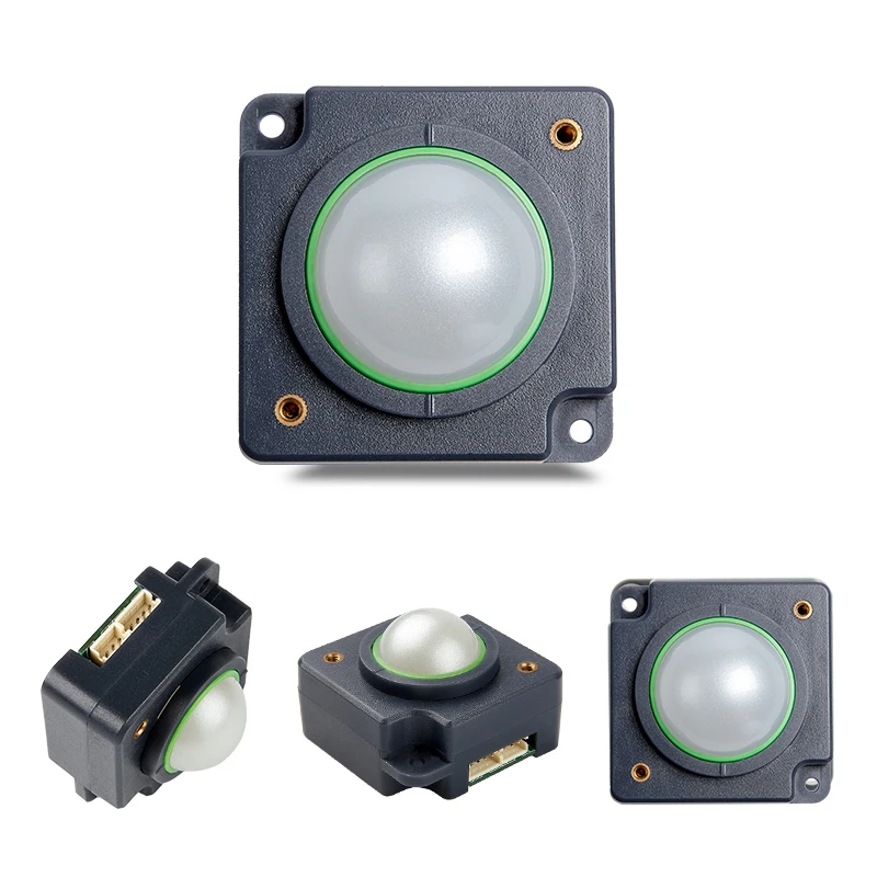 25MM Resin Optical Trackball Module For Medical B-ultrasound Rolling Ball Mouse Industrial Keyboard