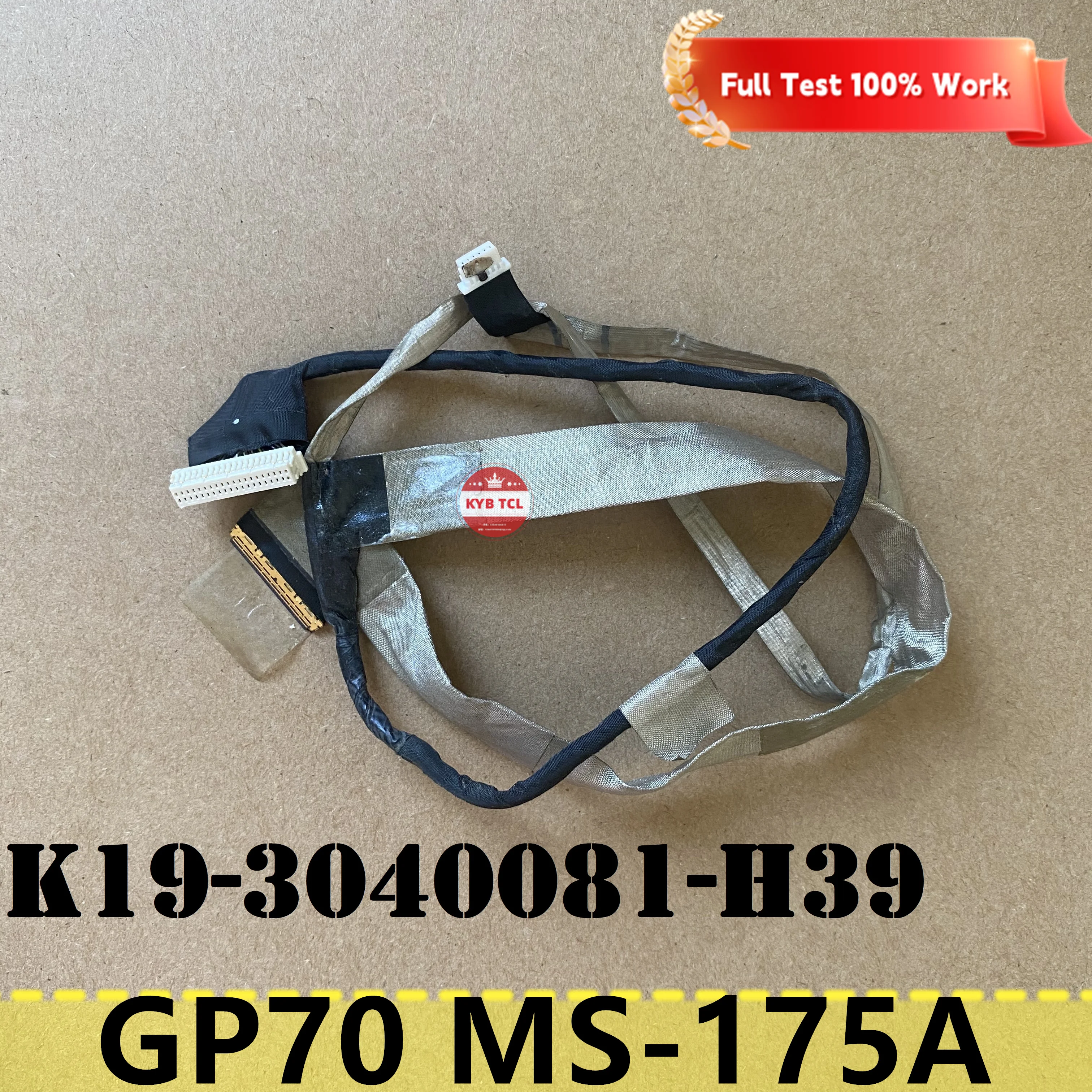 For MSI GP70 MS-175A 2PE MS1756 Laptop Built-in Speaker Audio or LCD LED LVDS Display Ribbon Cable or Microphone K19-3040081-H39