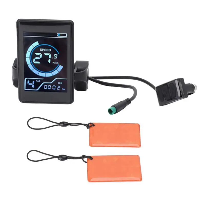 panel-de-control-lcd-inductivo-b48b-con-5-pines-resistente-al-agua-indicador-de-velocidad-para-bicicletas-y-patinetes-electricos-incluye-2-tarjetas