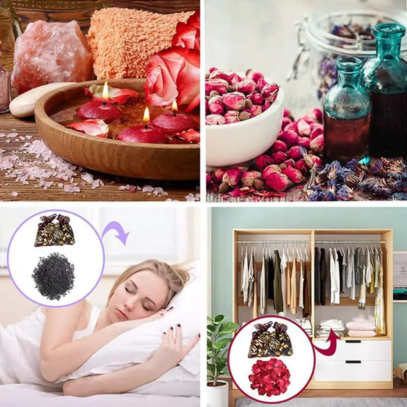 100% Natural Dried Flowers Lavender Buds With Bags Fragrant Pillow Filling Aromatherapy Candle Soap Making Art Craft Accessories view 5