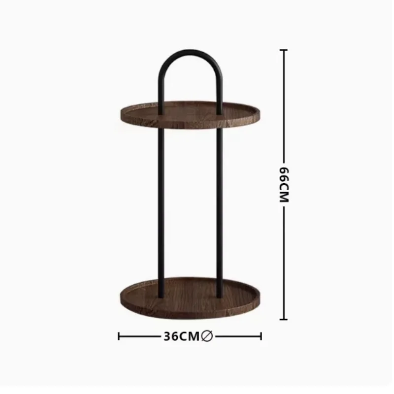 

Bathroom light luxury floor-to-ceiling vertical storage rack, shelf solid wood shelf