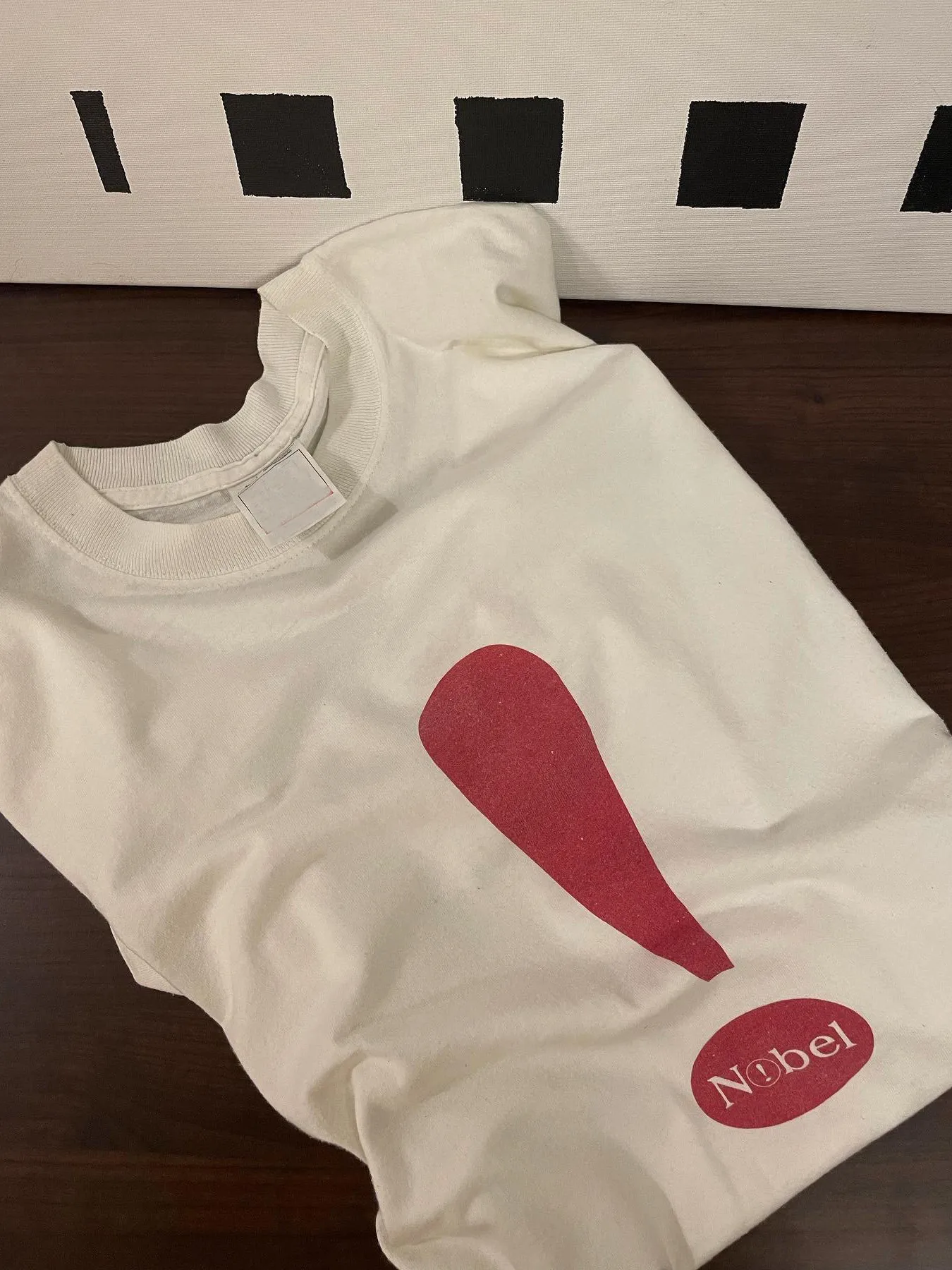 Minimalist Style Exclamation Mark Lazy Relaxing Short Sleeve T-Shirt Cotton Breathable Summer Vintage Tee Unisex round Neck