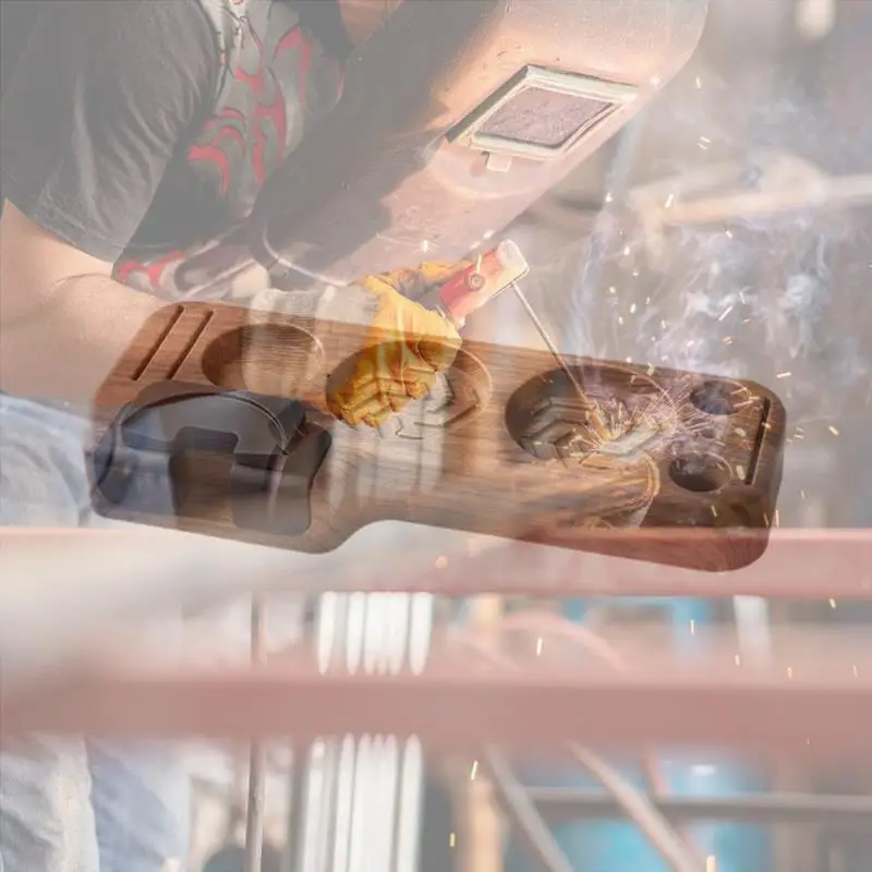 

-Вересень, станция для утрамбовки эспрессо, деревянные портафильтры для кофе, подставка, универсальный держатель для утрамбовки для 51/53/54/58 мм