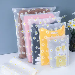 1pc Travel Clothes Storage Bags Portable Travel Daisy Makeup Storage Waterproof Shoe Bag Organizer Pouch Plastic Packing Bag