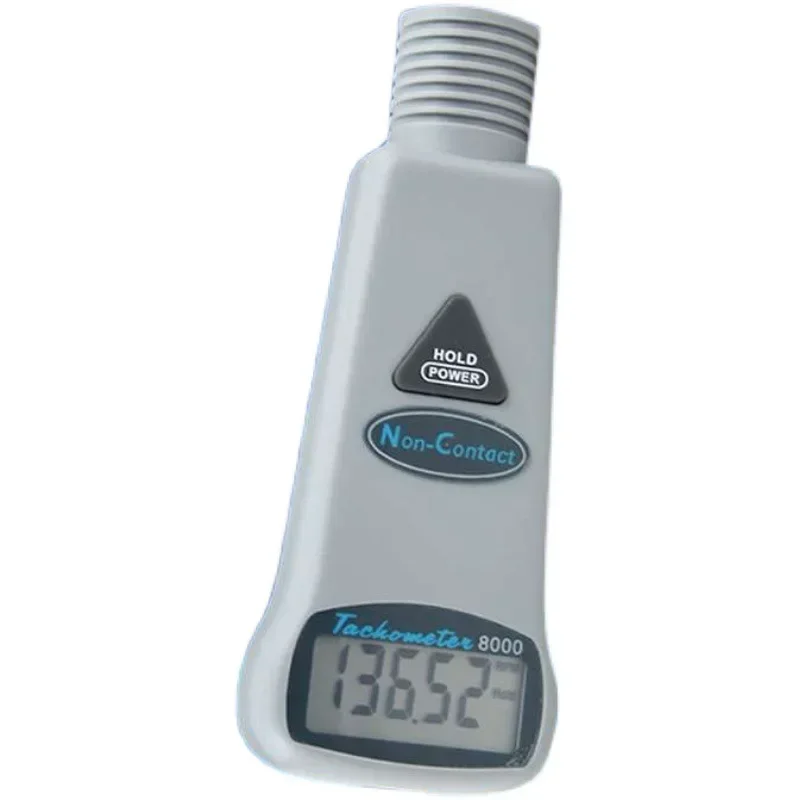 AZ-8000 العلامة التجارية الجديدة عدم الاتصال مقياس سرعة الدوران 5-30 سنتيمتر المدى 10 ~ 999999 دورة في الدقيقة سرعة الطاقة الإلكترونية شحن سريع