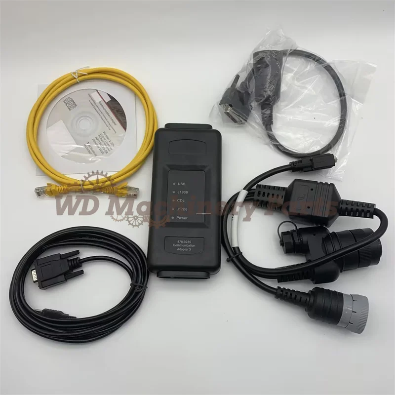 457-6114 478-0235 538-5051 Communication Adapter 3 Service Tool Software 2019C 2021B 2023A ET 4 Diagnostic for Caterpillar CAT