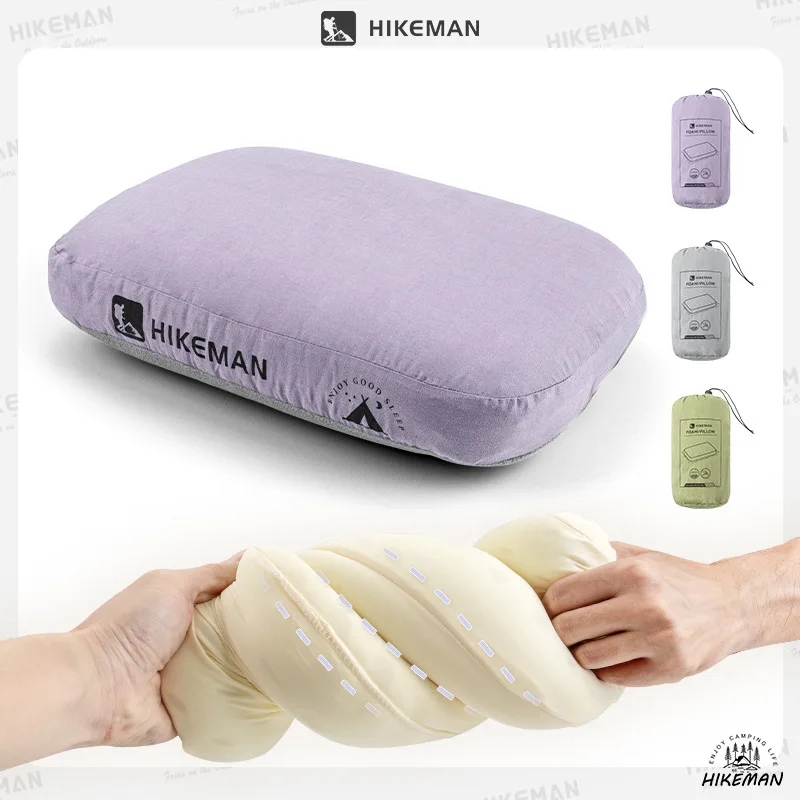 Memory Foam Pillow Slow Rebound Pillow Core for Outdoor Portable Neck Support Pillow for Cross-border Zero-Pressure