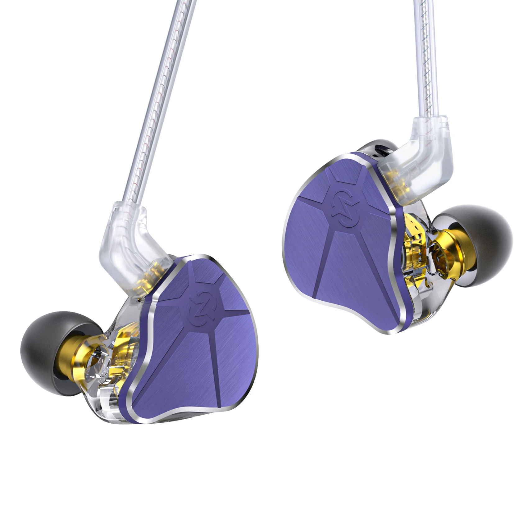 CCZ-Auriculares intra-auriculares híbridos, 2Pin-Z Wided Headest, Auscultadores intra-auriculares, IEM, High Dynamic, Música, Desporto, BC04, 10mm, DD + BA