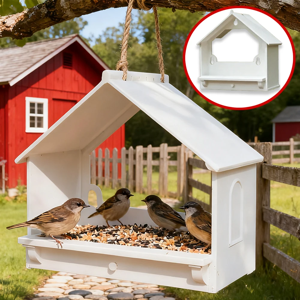 

Outside Hummingbird Feeder Multi-Functional Window food Feeder for Garden Balcony Deck Viewing, Suitable For Small Bird Squirrel