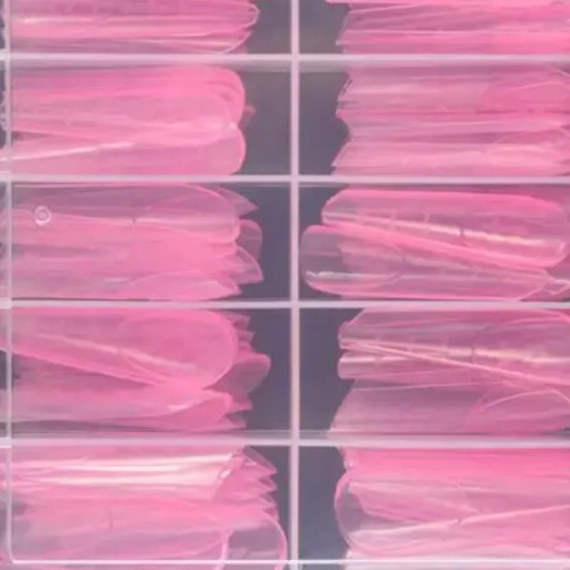 120 قطعة قالب الأظافر مع مقياس الحواف داخل الاكريليك الأظافر كاذبة نصائح بناء سريع قالب هلام تمديد الأعلى الأشكال العلوية تمديد #1