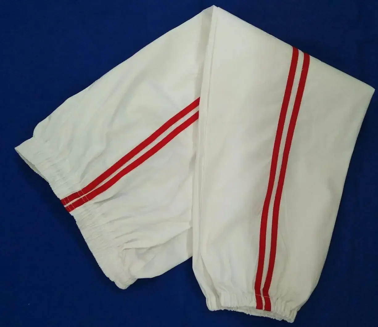 زي المصارعة على الطراز الصيني قميص فنون الدفاع عن النفس باللونين الأحمر والأزرق على الوجهين ملابس رياضية تقليدية زي تدريب ثنائي الغرض #4