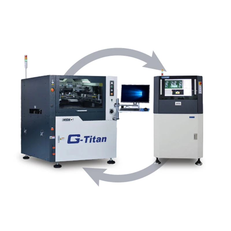 GKG G-Titan Lötpaste Drucker Automatischer SMT Schablonendrucker Einstellbare Leiterplatte Lötpaste Druckmaschine für SMT Machine Line