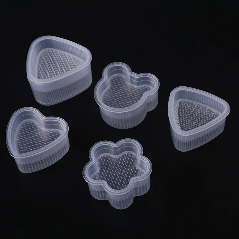 (BF06)1Pc DIY Sushi Rice Ball Mold Shakers Food Decoration Kids Lunch DIY Sushi Maker Mould Kitchen Tools Bento Sushi Accessory