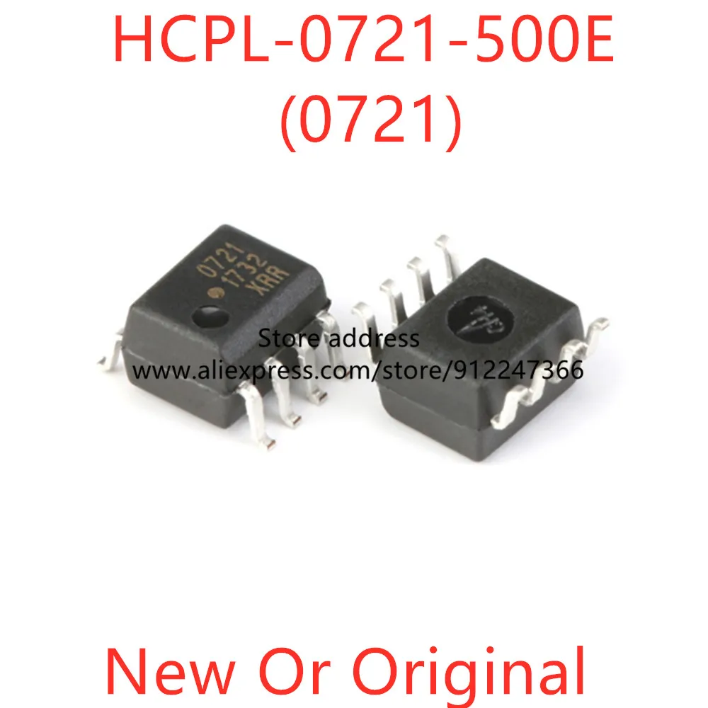 5pcs 0721 HCPL-0721-500E SOP-8 New or Original