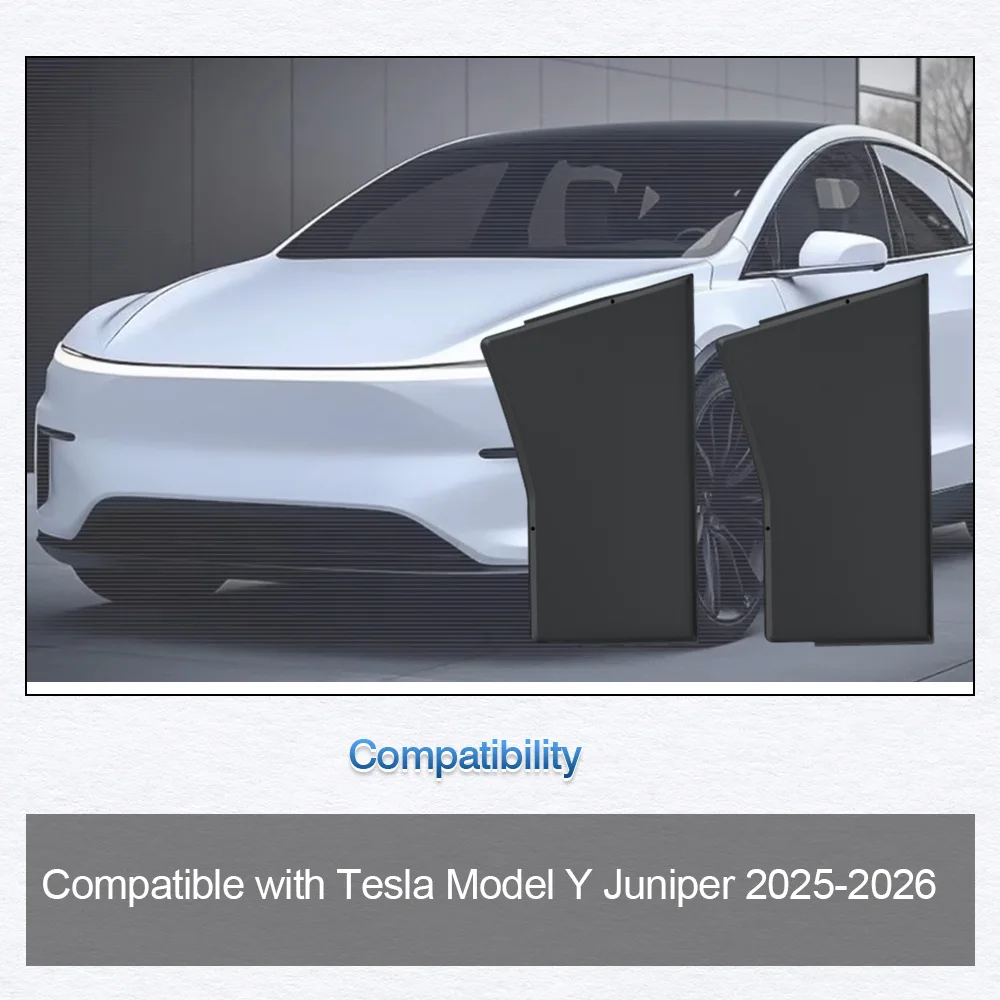 

2Pcs Front Trunk Storage Partition ​For Tesla Model Y Juniper 2025-2026 Y Launch 2025 Front Spare Box Organizer Board