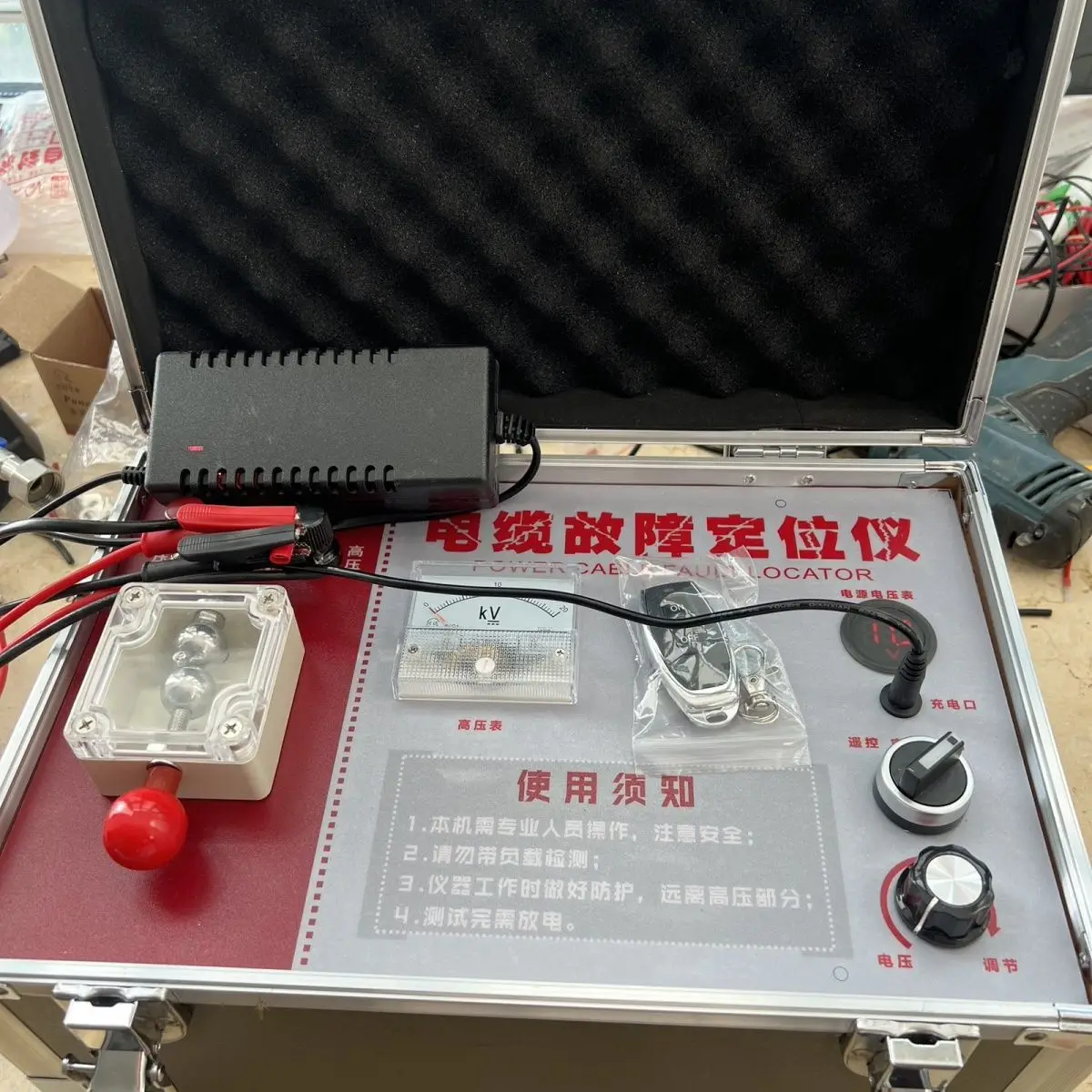 Dark Wire Fault Locator Fault Maintenance Electrical Tools Fault Detection Including Charger Remote Control