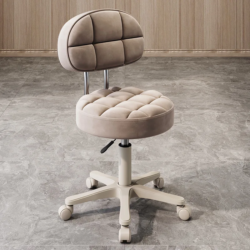 Silla de Peluquería Moderna, Silla de Maquillaje, Silla de Barbería, Silla Giratoria, Taburete de Belleza, Muebles para Salón de Belleza