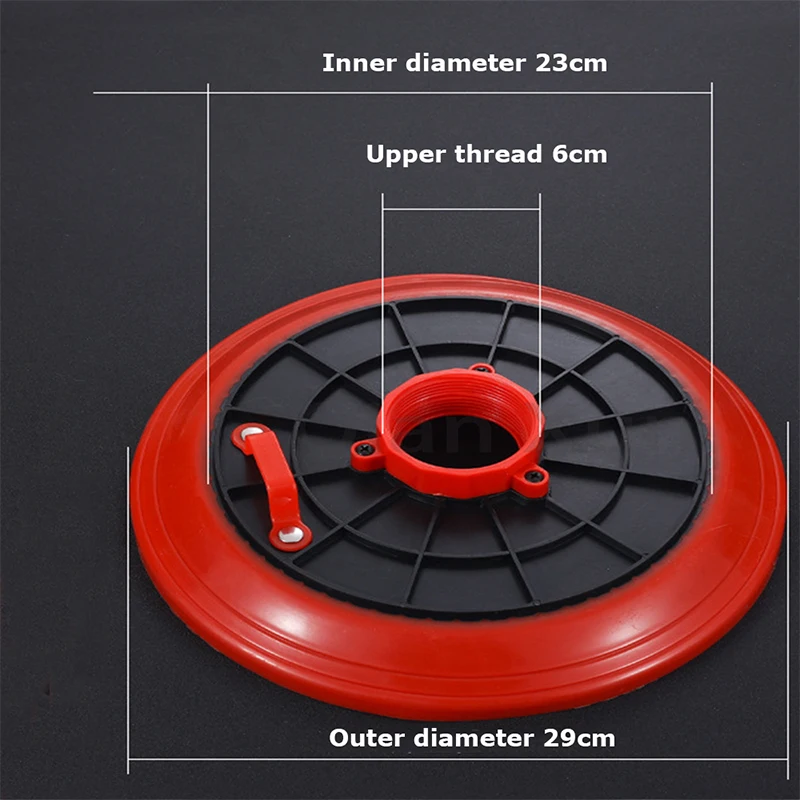 1PcsGrease Gun Oil Suction Pan 600CC Grease Suction Plate For Grease Gun Pan Aid Suction Cup Accessories