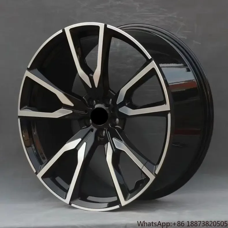 DIY 19 Inch Classic Style Wheels Silver And Black Alloy Rims 19X8.5 19X9.5 For Bmw E90 E92 E46 M3 3 5Series