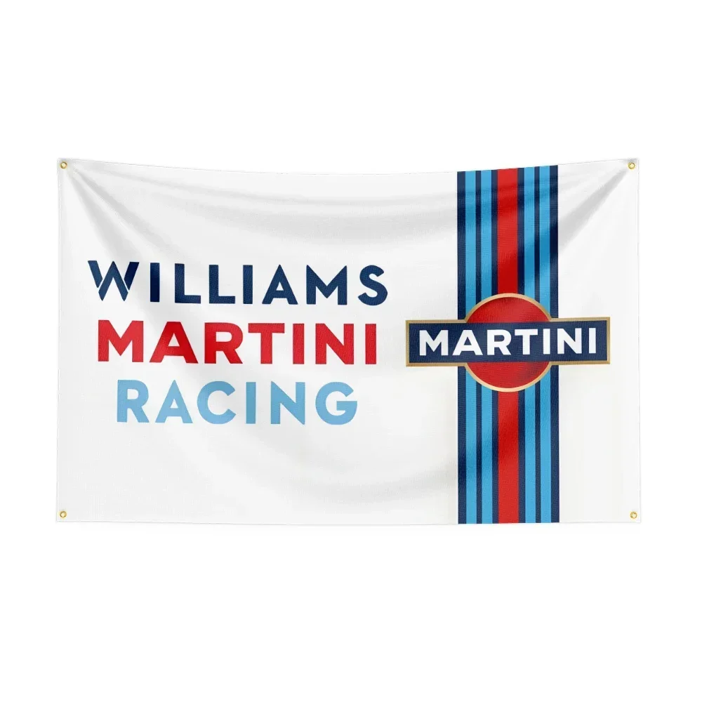 

3X5 FT Martini Racing Flag Polyester Printed Car Banner For Decor ft Flag Decor,flag Decoration Banner Flag Banner B