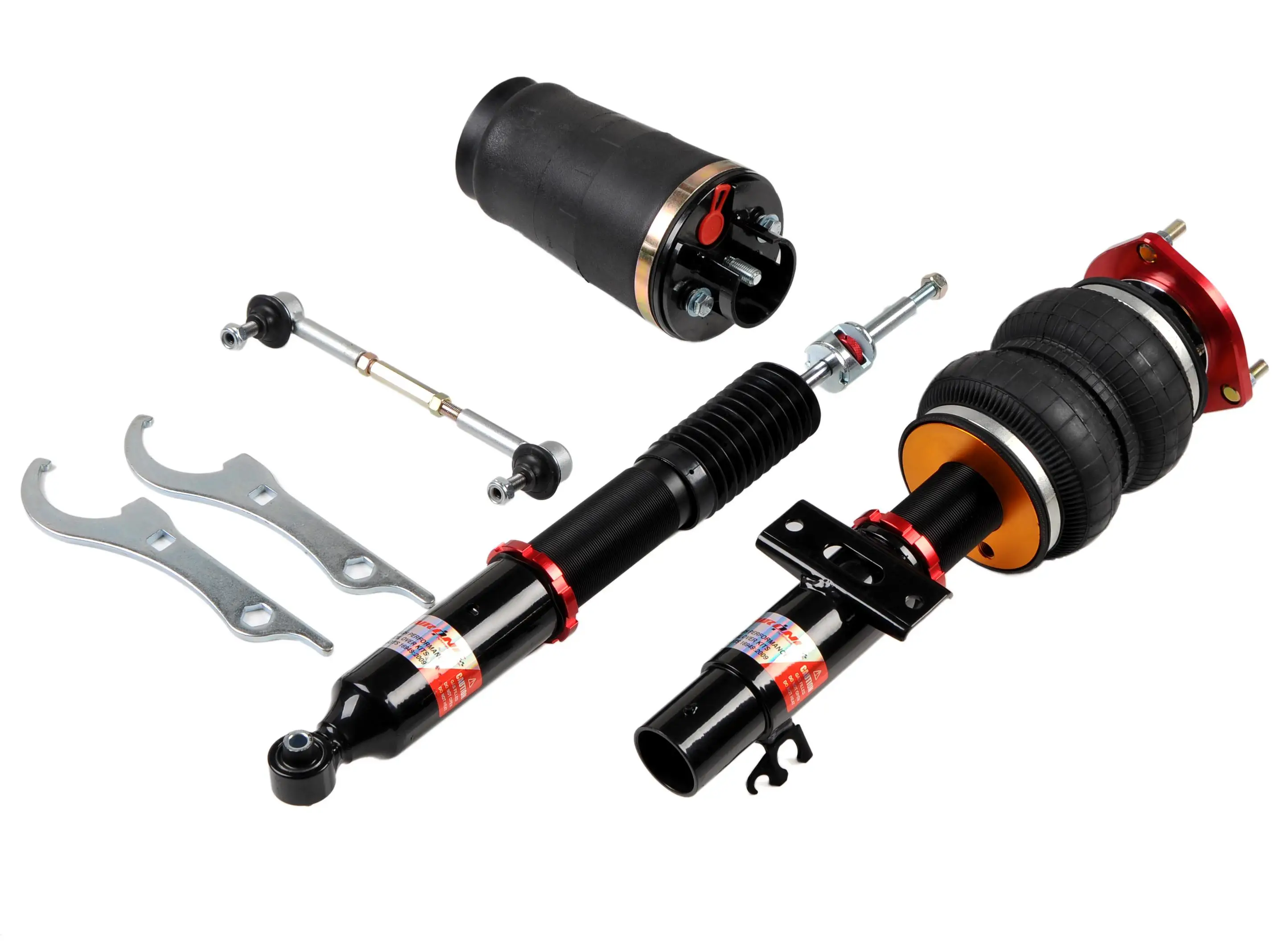 High Performance 30 Steps Adjustable Air Suspension Shock Absorber for VW Polo 9N/9N3/MK4