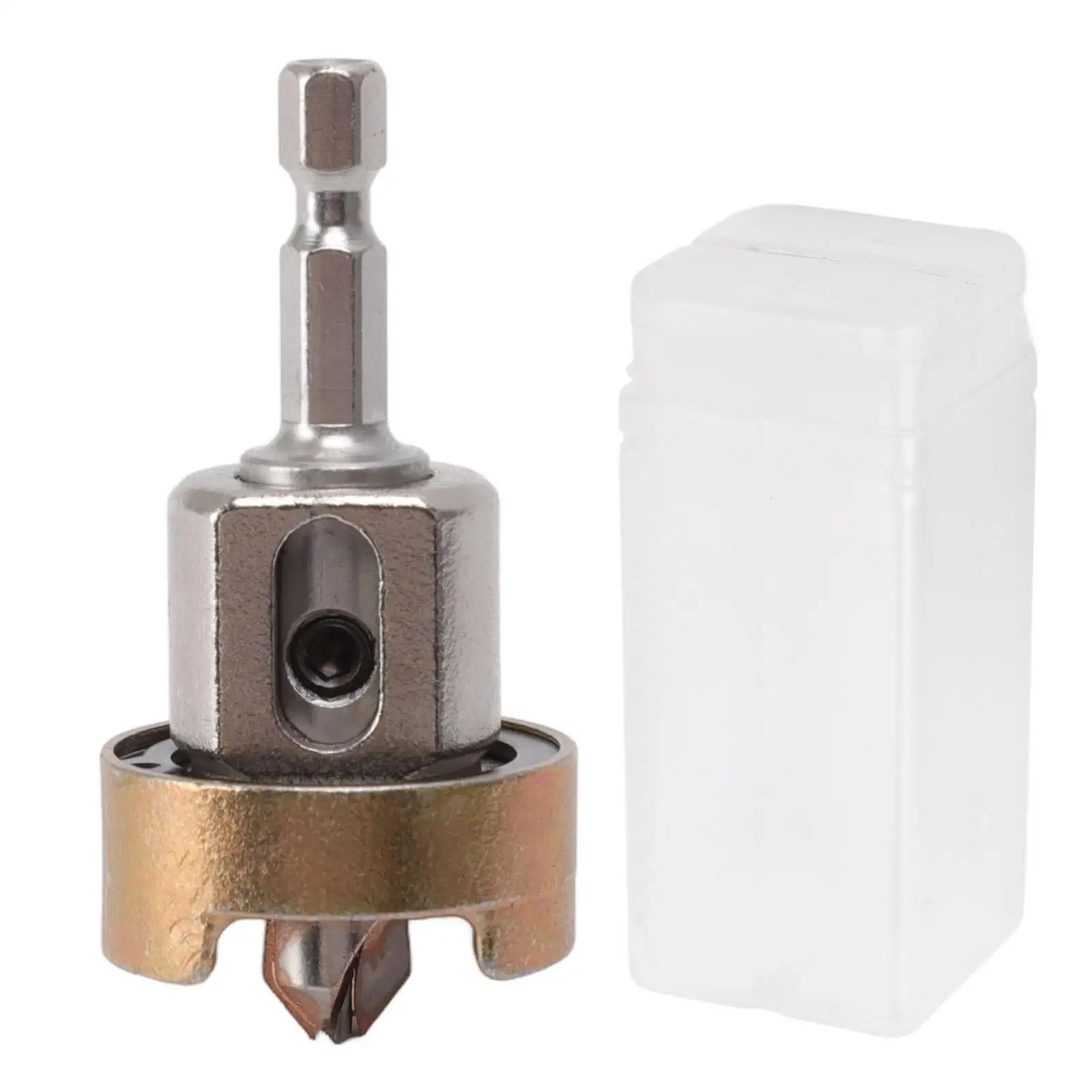 

Регулируемое сверло с 5-зубым зенковкой из углеродистой стали 3/8 x 3/32 x 1/4 дюйма