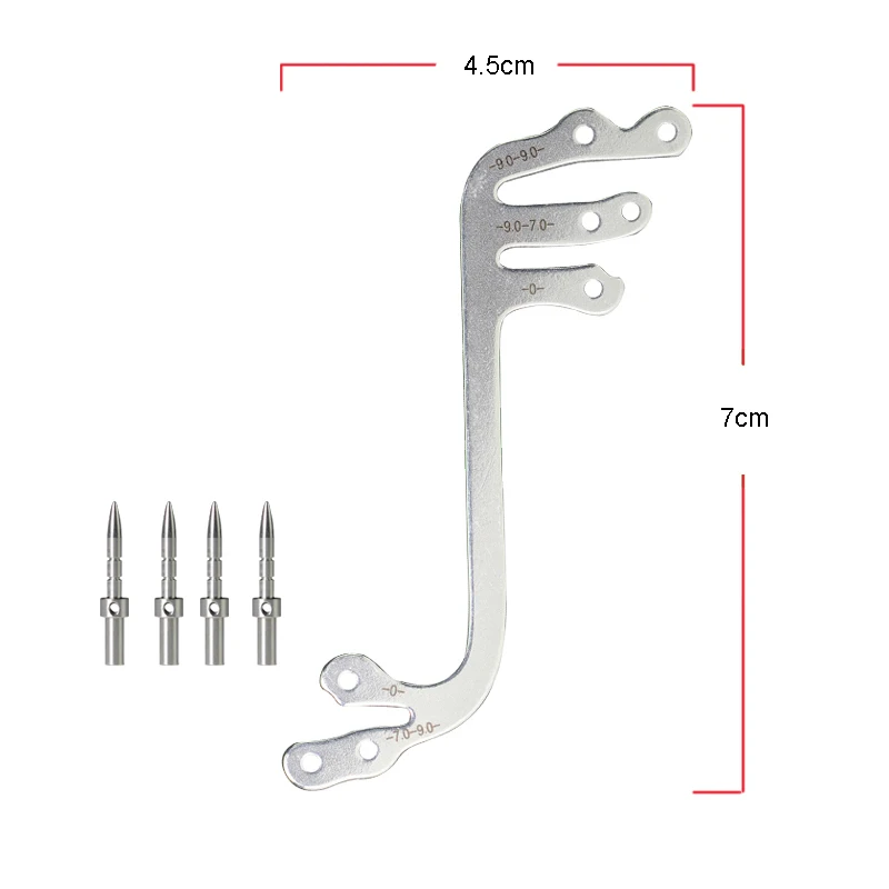 Juego de guías de implante Dental, localizador de plantación Oral, guía de posicionamiento, regla de posicionamiento de perforación, regla de ángulo, herramientas de dentista