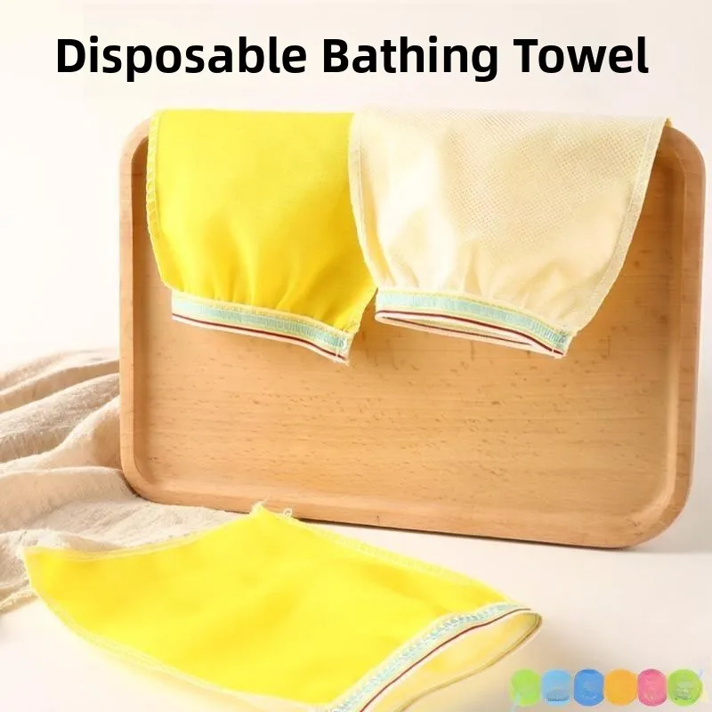 

Одноразовое отшелушивающее полотенце для душа, мочалка-перчатка для глубокого очищения спины, полотенце для рук для сауны, инструмент для коммерческого использования и личной гигиены