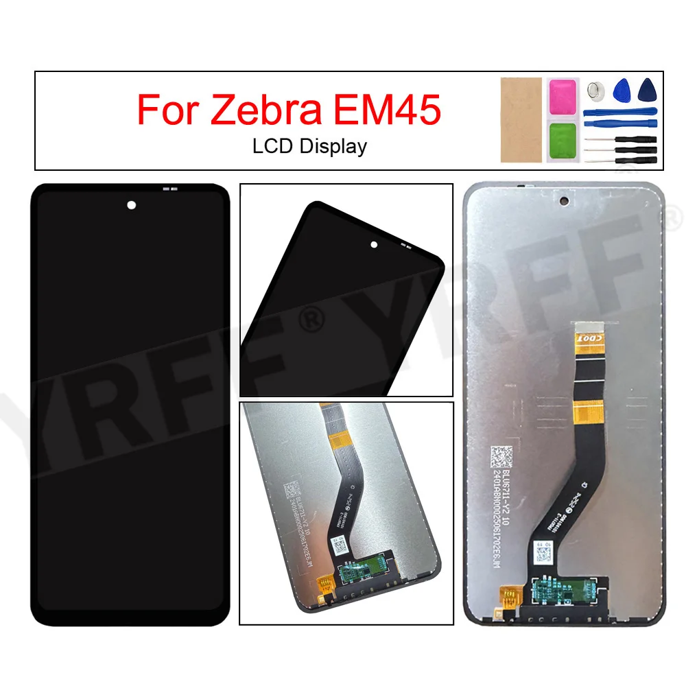 For Zebra EM45 LCD Display Touch Screen Digitizer Assembly Phone Screen Replacement