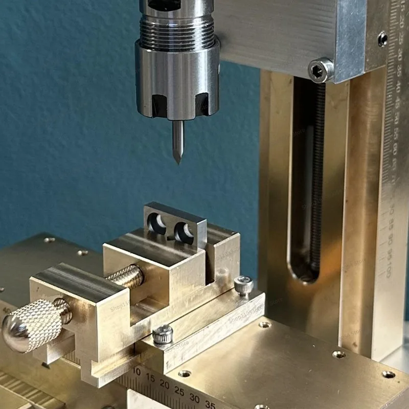For Watch Repair Tool Bench Drill, Multifunctional Micro Drilling and Milling Machine, High Precision Drilling Machine