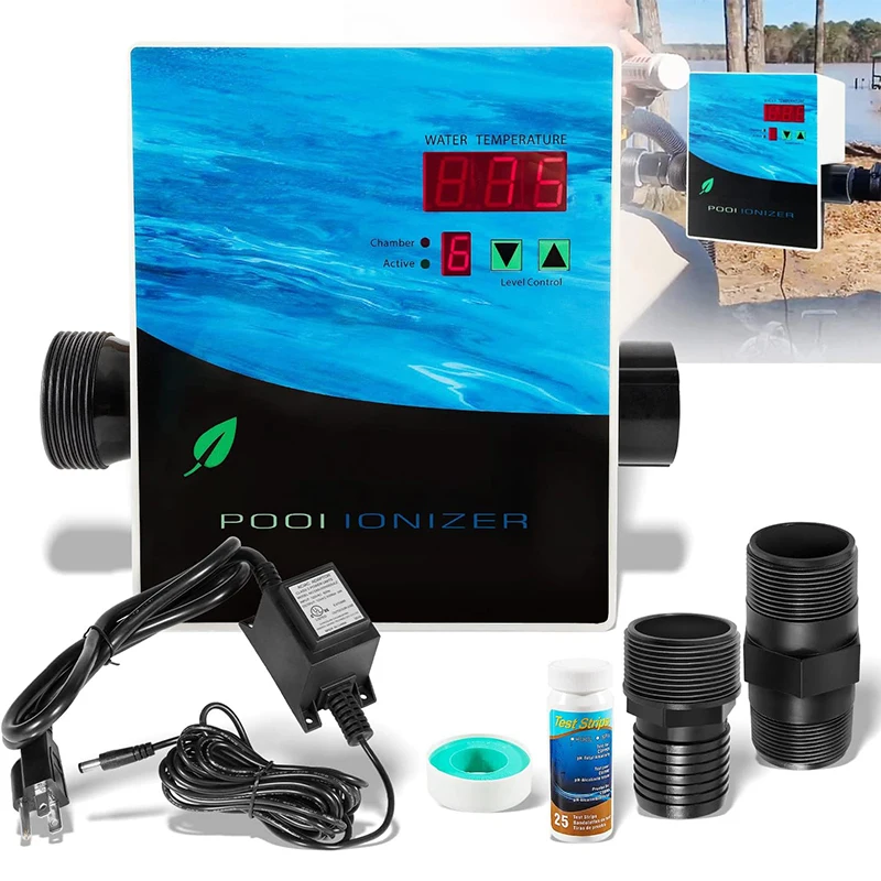444301 Pool ionizer System, Pool Purifier with Active Level Control for In-Ground and Above-Ground Pools, Hot Tubs