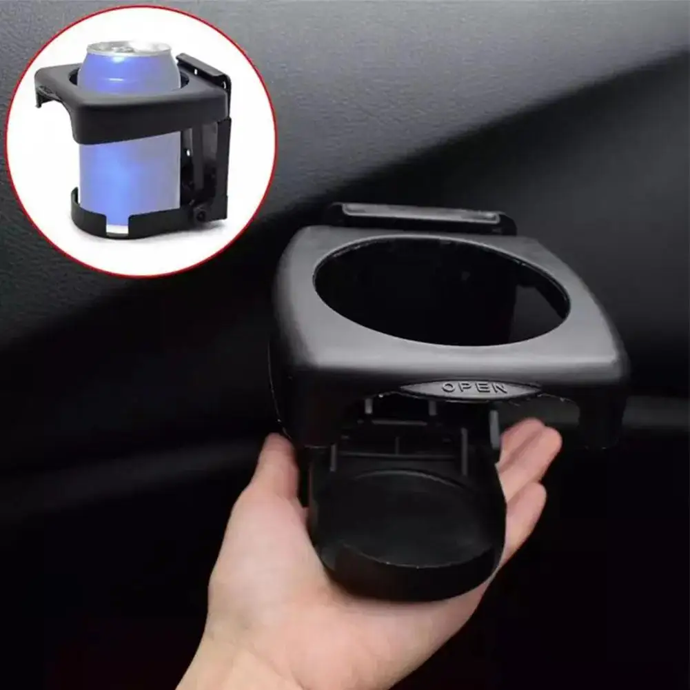 Universal High-quality Folding Car Cup Holder Black Drink Holder Multifunctional Drink Holder Auto Supplies Car Cup Car Styling