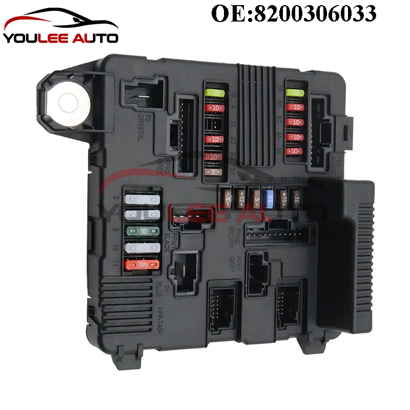 New 8200306033 8200306032 5118399300 8200262385 Engine Fuse Box For Renault Megane II Scenic Auto Parts