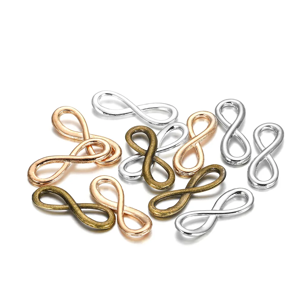 30pcs/Lot Alloy 8-Shaped Clasp Diy Accessories For Jewelry Making