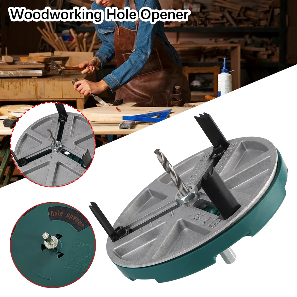 

Universal Hole Opener Drill Drilling Bit Tool Multifunctional Diameter Hole Saw Diameter Woodworking Hole Adjustable Opener