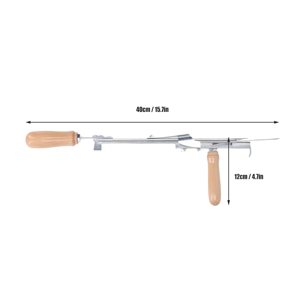 

Handheld Tufting Tool for Crafting Artistic Rugs with Adjustable Speed Control and Lightweight Beech Wood Handle